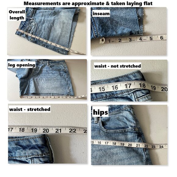 Wild Fable Mid-Rise Midi Short Sz 14 - Picture 6 of 6